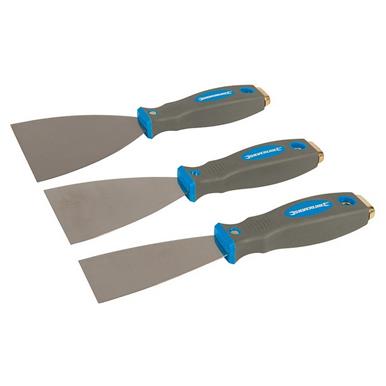 Silverline (661661) Expert Filler Knife Set 3pce 50 75 & 100mm
