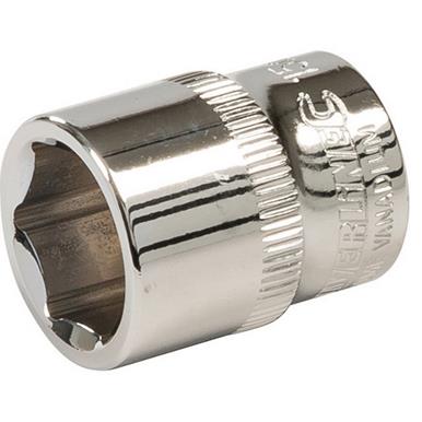 Silverline (664313) Socket 3/8&quot; Drive 6pt Metric 15mm