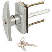Silverline (671027) Garage Door Locking Handle 75mm Diamond