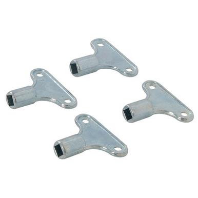 Silverline (671754) Radiator Bleed & Vent Key 4pk 4pk