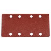 Silverline (675218) Hook & Loop 1/3 Sheets Punched 80 Grit Pack of 10