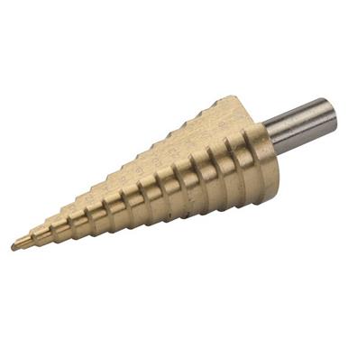 Silverline (675316) Titanium-Coated HSS Step Drill 4 - 30mm
