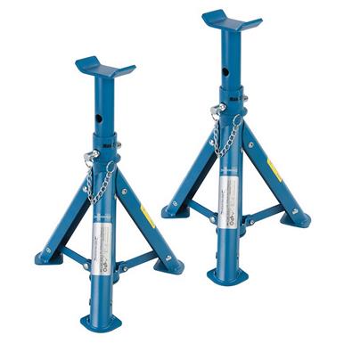 Silverline (676260) Folding Axle Stand Set 2pce 2 Tonne