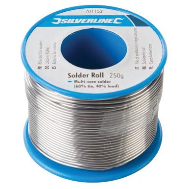 Silverline (701153) Solder Roll 250g