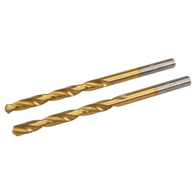 Silverline (733229) HSS Titanium-Coated Drill Bits 2pk 5.0mm