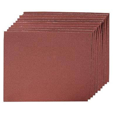 Silverline (733249) Emery Cloth Sheets 180 Grit Pack of 10