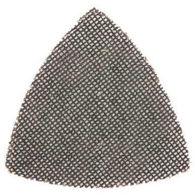 Silverline (754467) Hook & Loop Mesh Triangle Sheets 105mm 40 Grit Pack of 10 * Discontinued Line *
