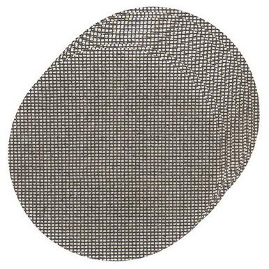 Silverline (754826) Hook & Loop Mesh Discs 150mm Pack of 10 ( 4 x 40G 4 x 80G 2 x 120G)