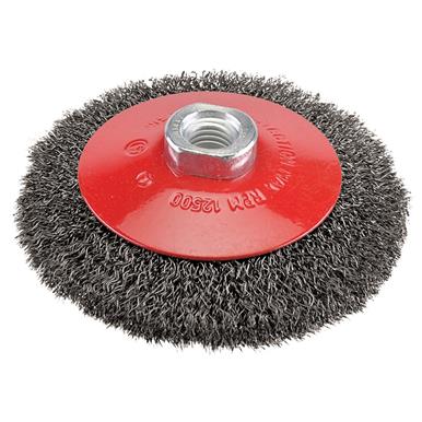 Silverline (763625) Steel Crimp Bevel Brush 115mm
