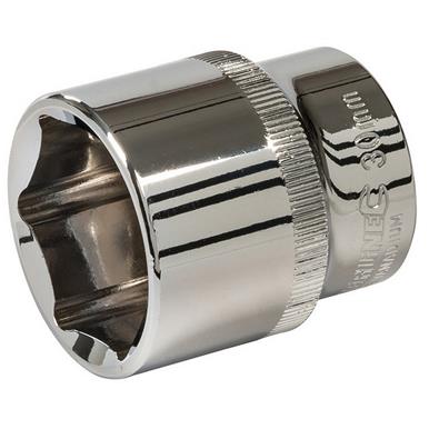 Silverline (771420) Socket 1/2&quot; Drive 6pt Metric 30mm