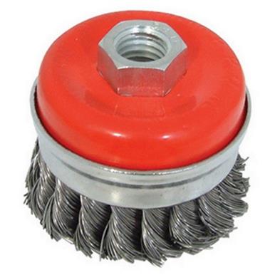 Silverline (778649) Steel Twist-Knot Cup 65mm