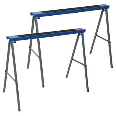 Silverline (783160) Metal Saw Horse Twin Pack 125kg
