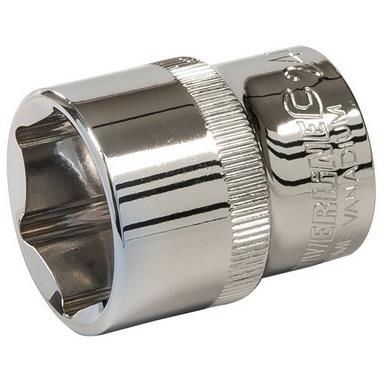 Silverline (790839) Socket 1/2&quot; Drive 6pt Metric 24mm