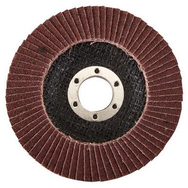Silverline (792089) Aluminium Oxide Flap Disc 115mm 80 Grit