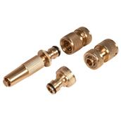 Silverline (793753) Fittings Set Brass 4pce