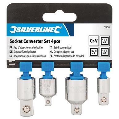 Silverline (793755) Socket Converter Set 4pce