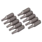 Silverline (797963) Cr-V Screwdriver Bits T20 x 25mm Pack of 10