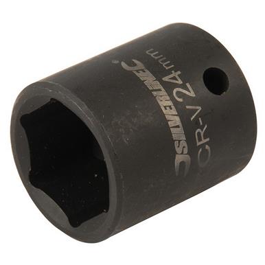 Silverline (801153) Impact Socket 1/2&quot; Drive 6pt Metric 24mm