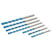 Silverline (802322) Multi Construction Drill Bit Set 7pce 7pce