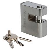 Silverline (819718) Close Armoured Shutter Lock Padlock 60mm