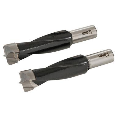 Triton (819799) Dowel Jointer Bits 12mm 2pk TDJDB12