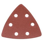 Silverline (826718) Hook & Loop Triangle Sheets 90mm 10pk 120 Grit