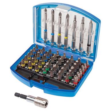 Silverline (846154) Colour-Coded Bit Set 56pce