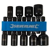 Silverline (855189) Magnetic Nut Driver Set 9pce 5 