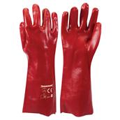 Silverline (868551) Red PVC Gauntlets L 10