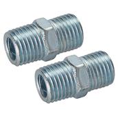 Silverline (868632) Air Line Equal Union Connector 2pk 1/4