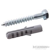 Fixman (876236) Satellite Fixing Kit 4pk M10 x 80mm
