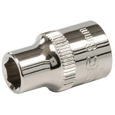 Silverline (902942) Socket 3/8&quot; Drive 6pt Metric 8mm