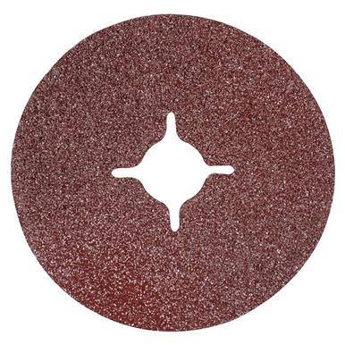 Silverline (918542) Fibre Discs 115 x 22.23mm 36 Grit Pack of 10