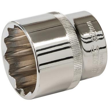 Silverline (936009) Socket 1/2&quot; Drive 12pt Metric 32mm