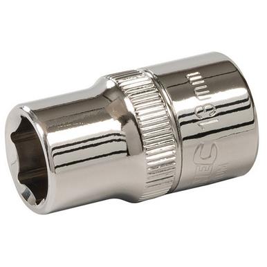 Silverline (941024) Socket 1/2&quot; Drive 6pt Metric 13mm