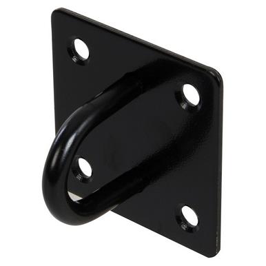 Fixman (943775) Chain Plate Staple  50mm x 50mm Black