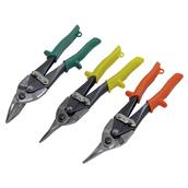 Silverline (CT17) Aviation Tin Snips Set 3pce 240mm