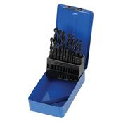 Silverline (DS50) HSS-R Jobber Drill Bit Set 19pce 1 - 10mm