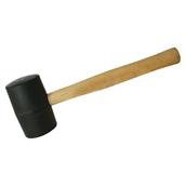 Silverline (HA73) Black Rubber Mallet 24oz (680g)