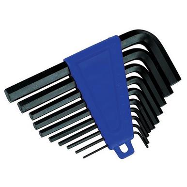 Silverline (HK19) Hex Key Set 10pce 1/16&quot; - 3/8&quot;