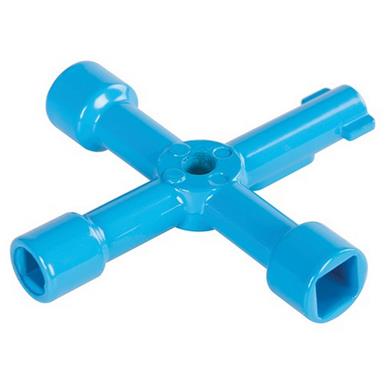Silverline (MS134) 4-Way Utilities Key 70mm