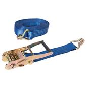 Silverline (MS21) Ratchet Tie Down Strap J-Hook 8m x 50mm