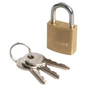 Silverline (MSS01) Brass Padlock 20mm