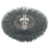 Silverline (PB02) Rotary Steel Wire Wheel Brush 100mm