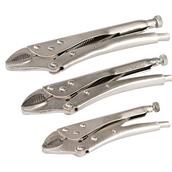 Silverline (PL109) Self Locking Pliers Set 3pce 3pce