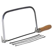 Silverline (SW45) Coping Saw and 5 Blades 170mm