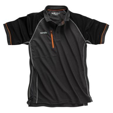 Scruffs (T54439) Trade Active Polo Graphite S