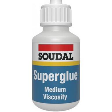 Soudal 114747 Medium Viscosity Superglue 20g