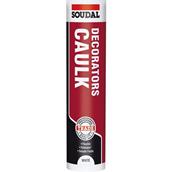 Soudal Decorators Caulk White 290ml