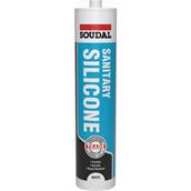 Soudal Sanitary Silicone White 290ml